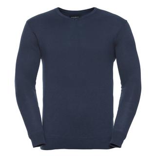 Russell  Sammlung VNeck gestrickte Pullover 