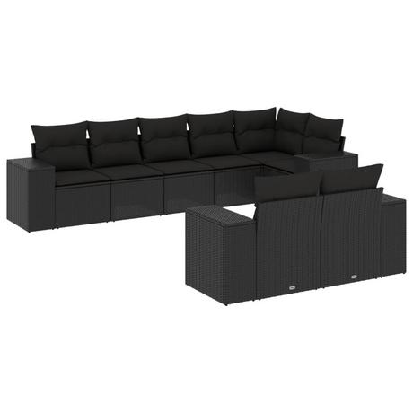 VidaXL Garten sofagarnitur poly-rattan  