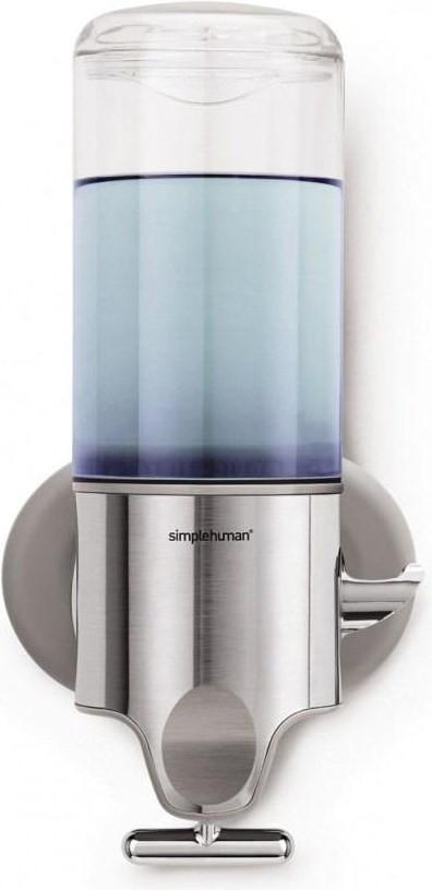 Simplehuman Seifenspender 444 ml, SilberTransparent  