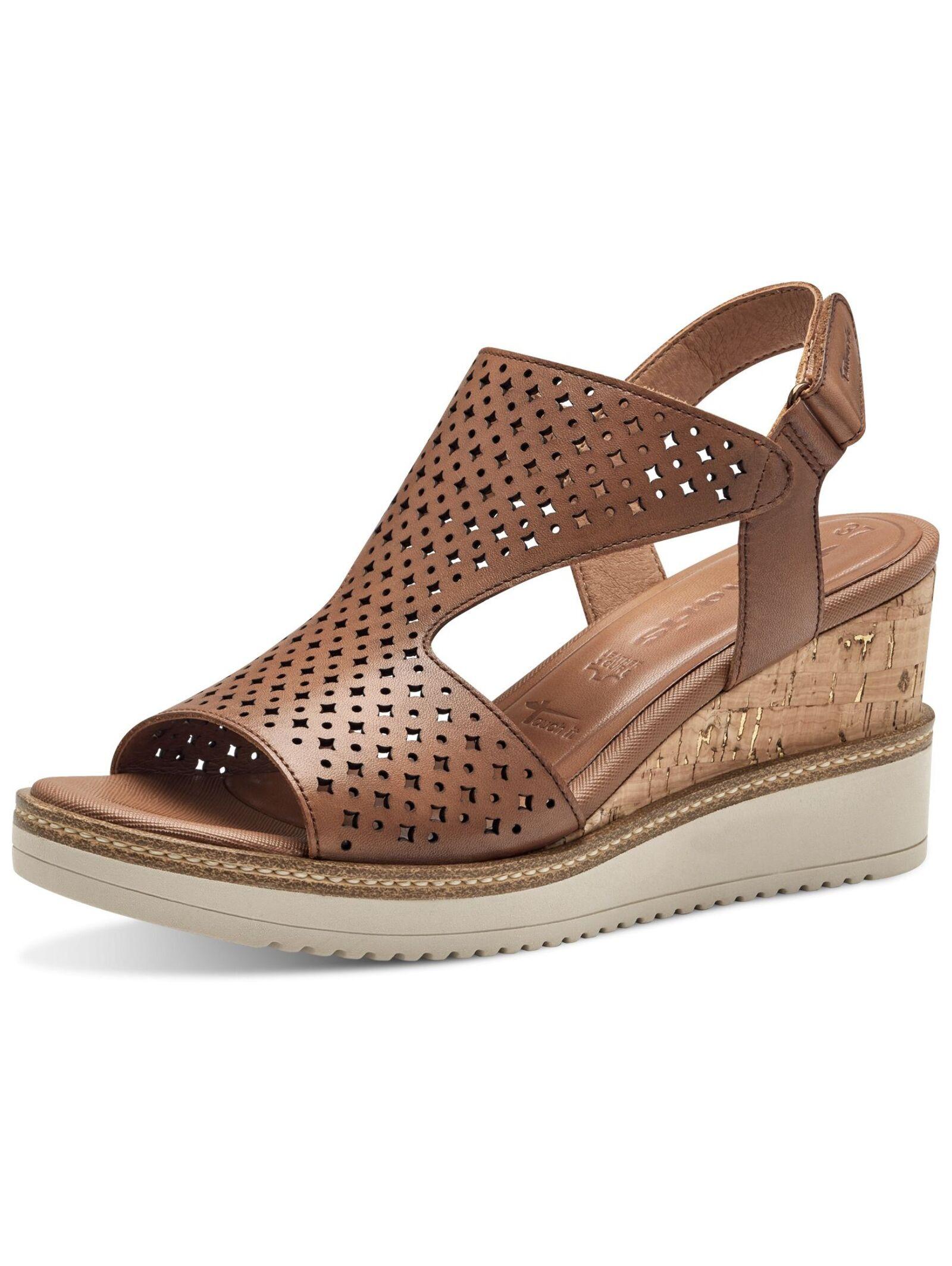 Image of Sandalen 1-28218-42 Damen Cognac 36