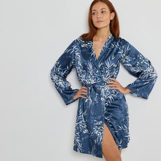 La Redoute Collections  Kimono en satin imprimé floral 