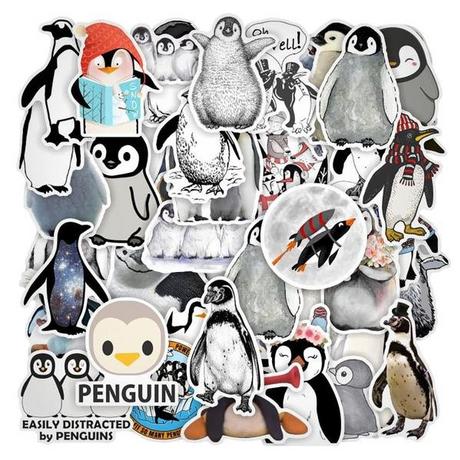 Gameloot Confezione di adesivi - Pinguini  