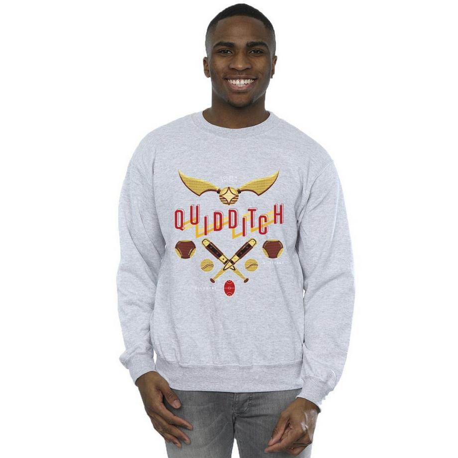 HARRY-POTTER Quidditch Golden Snitch Sweatshirt  
