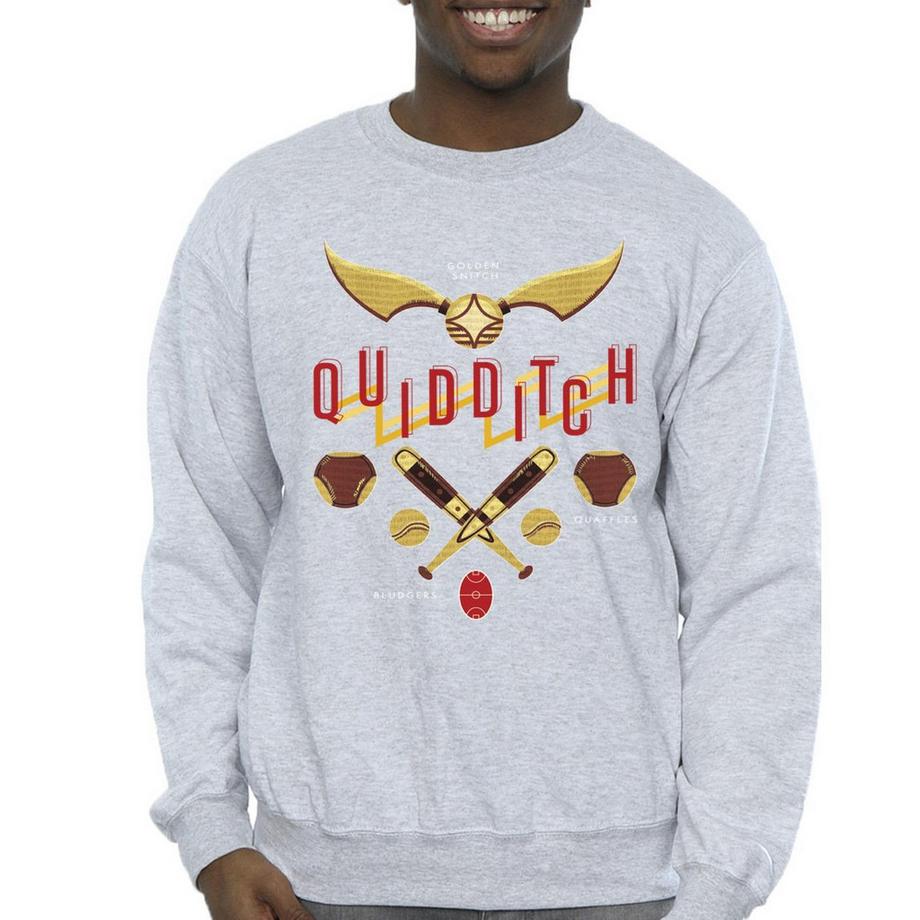 HARRY-POTTER Quidditch Golden Snitch Sweatshirt  