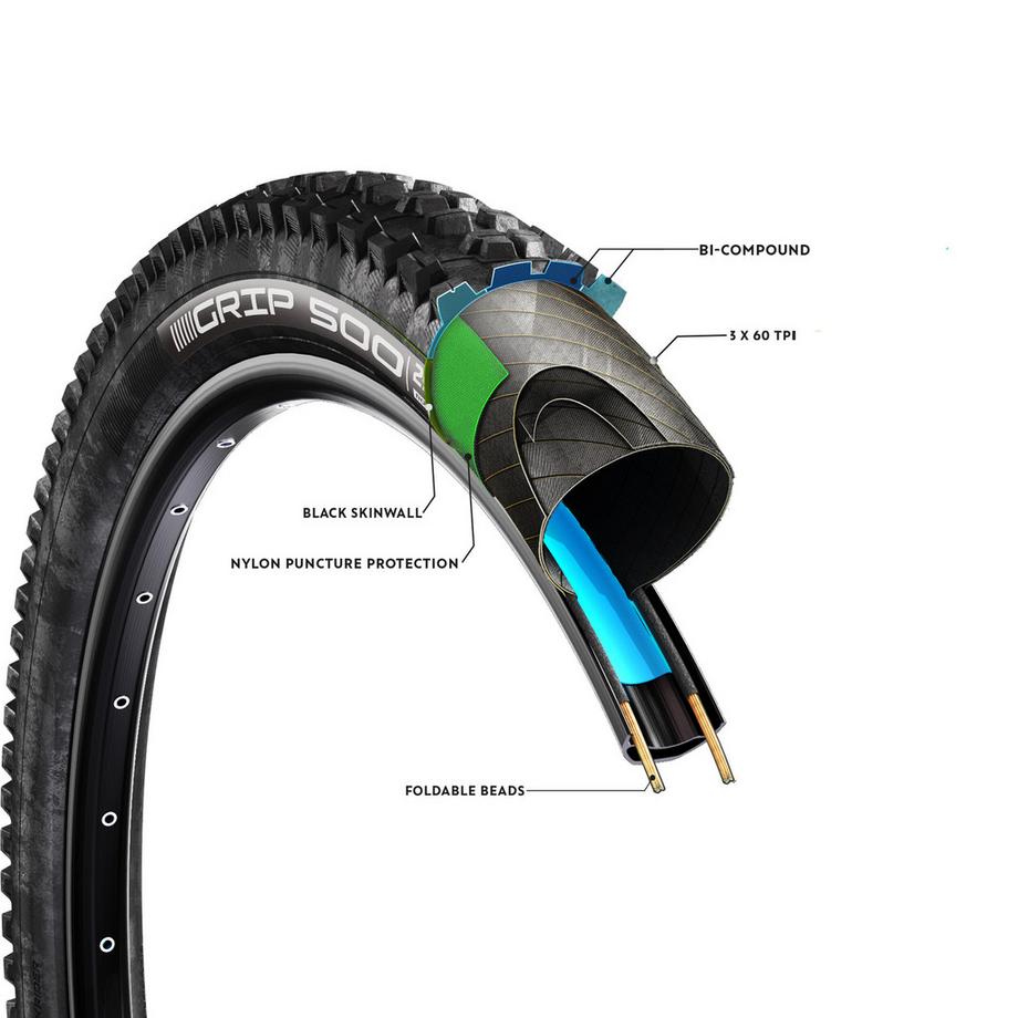 ROCKRIDER  Pneu - GRIP 500 