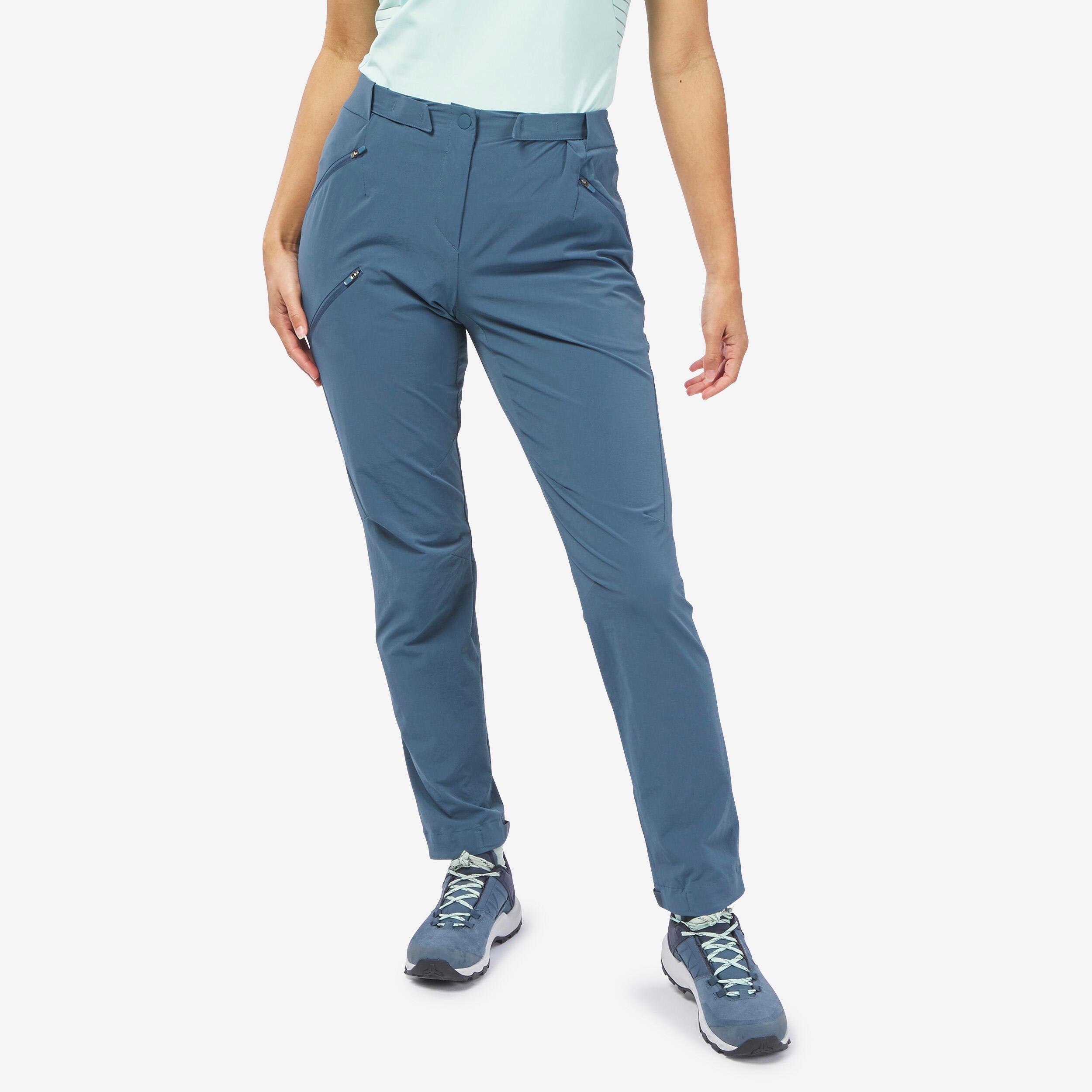 Image of Sporthose - Mh500 Wo Unisex Blau Bedruckt 36/XS