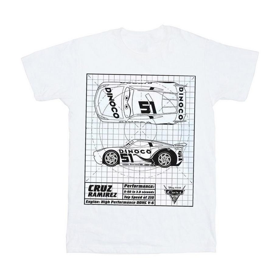 Disney Cars Cruz Ramirez Dinoco 51 T-Shirt  