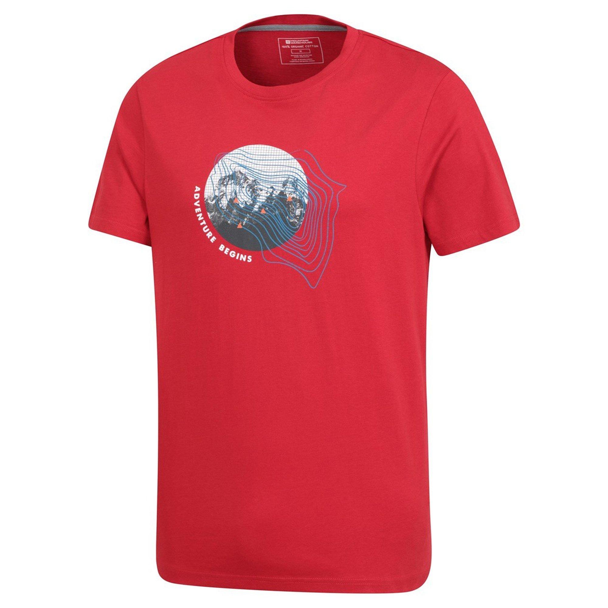 Mountain Warehouse Adventure Begins T-Shirt  