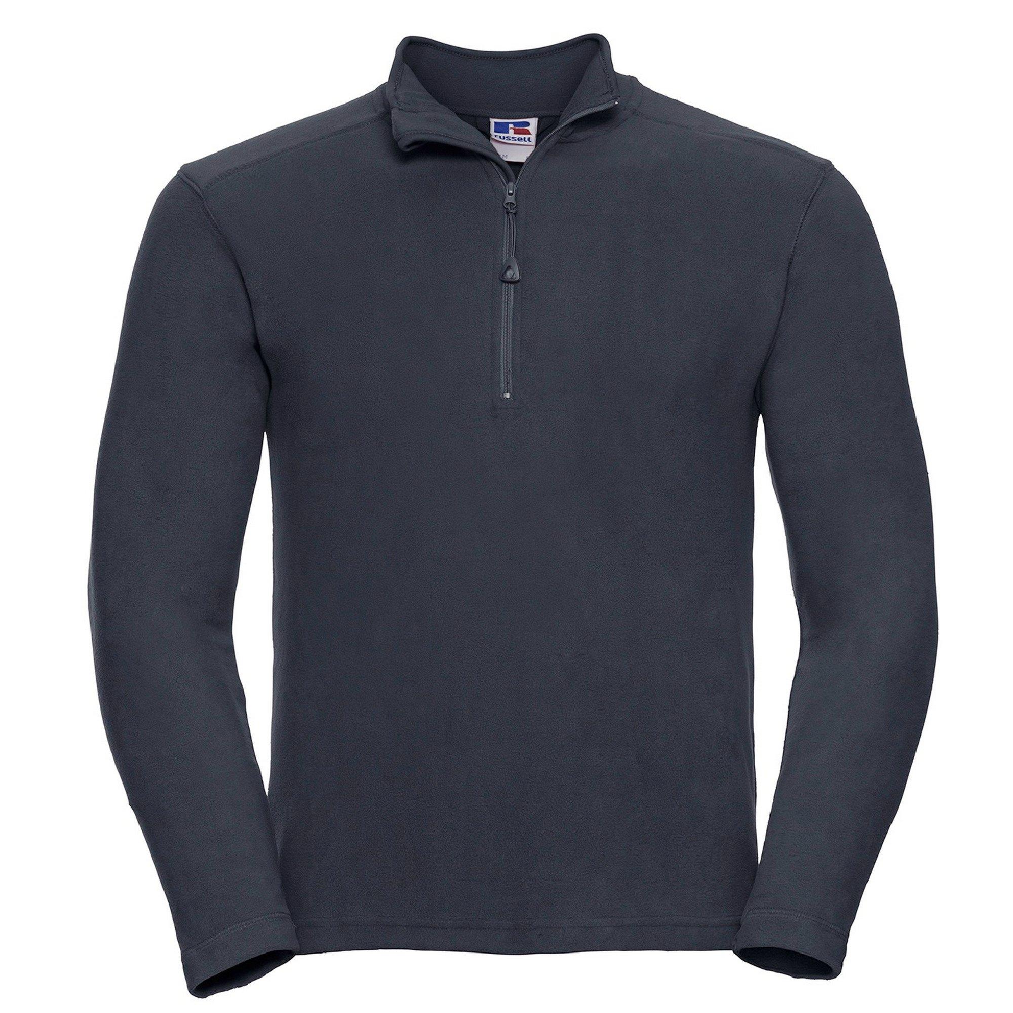 Image of Authentic Sweatshirt Mit Kurzem Reißverschluss Herren Marine M