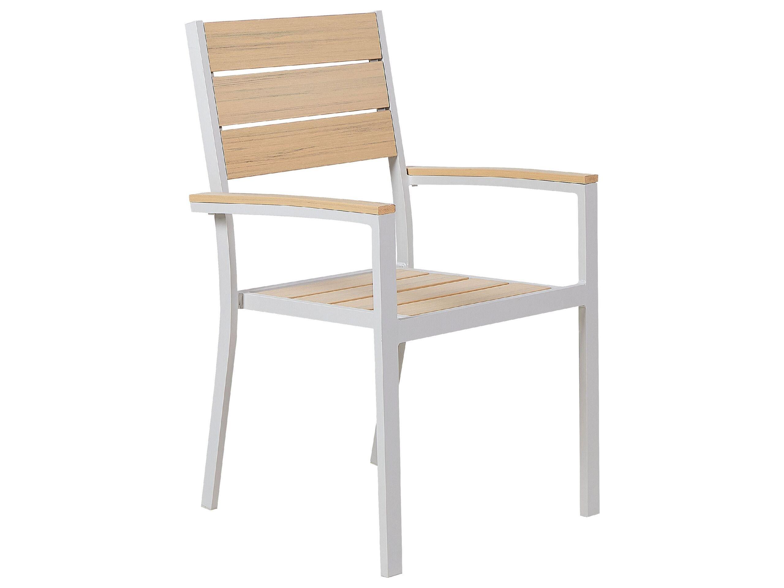Beliani Set mit 4 Stühlen aus Kunstholz Modern PRATO  