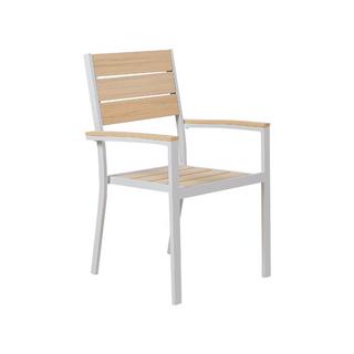Beliani Set di 4 sedie en Legno plastico Moderno PRATO  