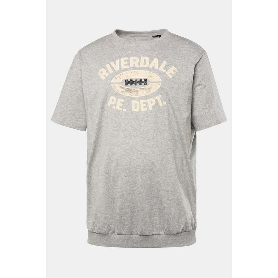 JP1880 Bauchfit Halbarm T-Shirt Badges  