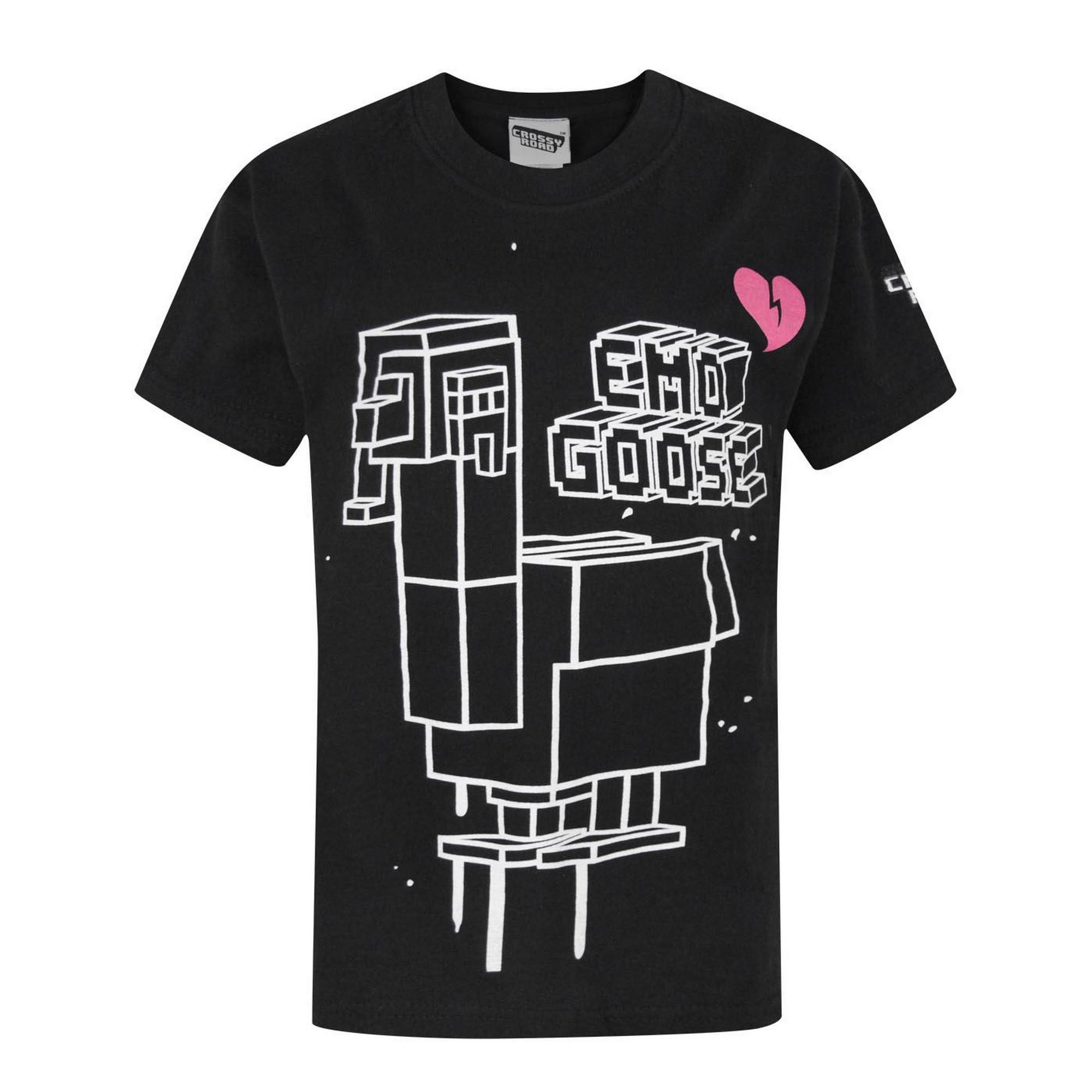 Vanilla Underground  Crossy Road Official Emo Goose Kurzarm TShirt 