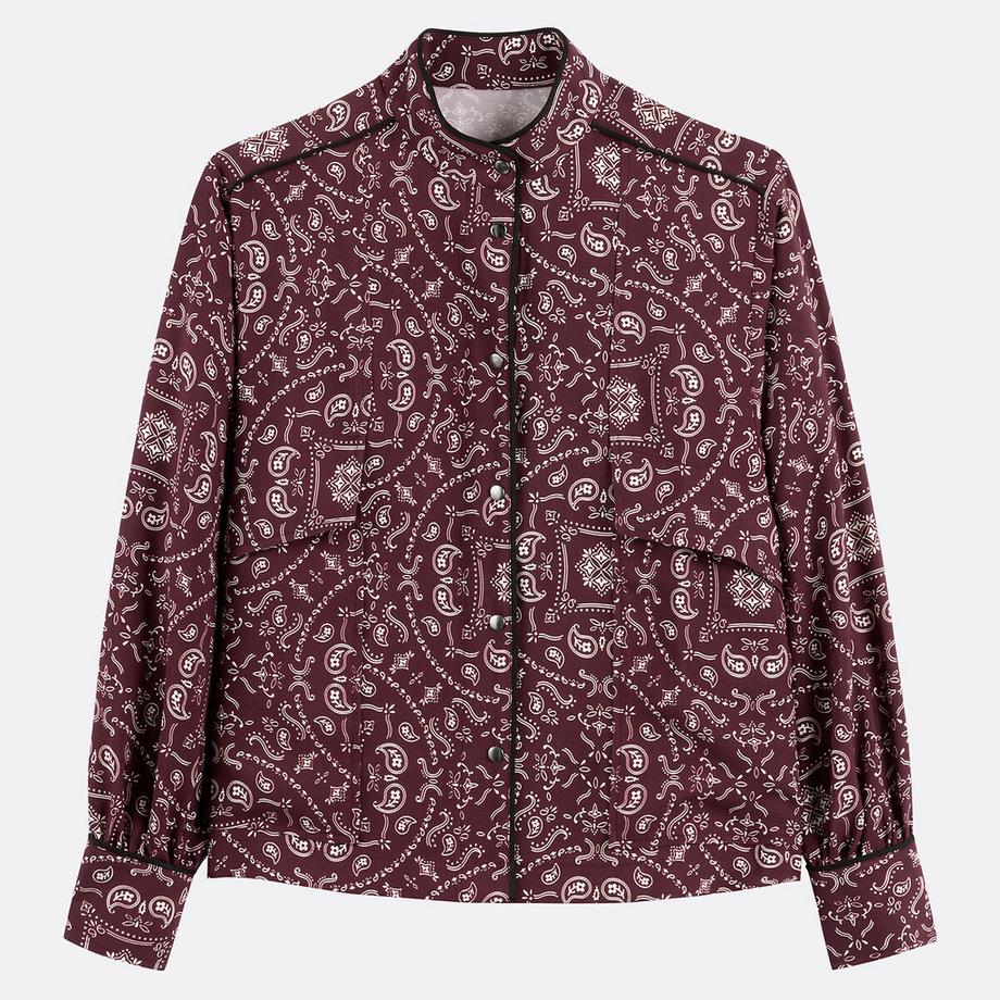 La Redoute Collections Camicia Collo Alto Fantasia Paisley  