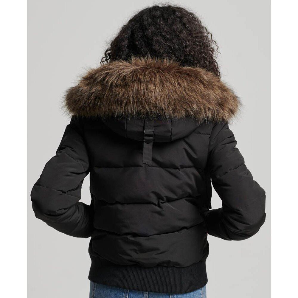 Superdry  gepolterte jacke mit kapuze, uperdry everet 