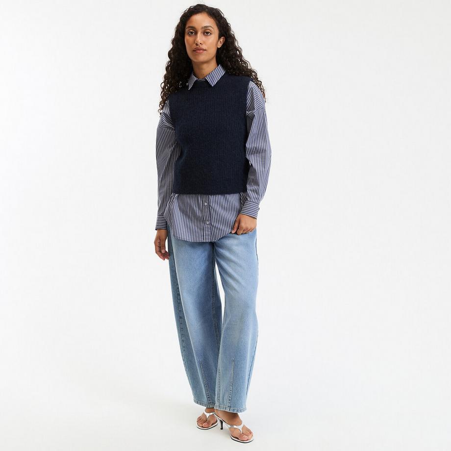 La Redoute Collections Pullunder aus Alpaka-Mischgarn  