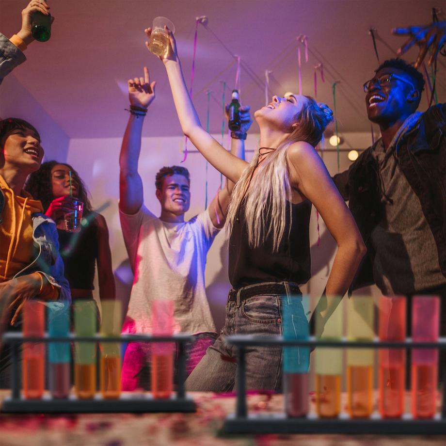 B2X  Reagenzglas Schnapsglas 18er Set 