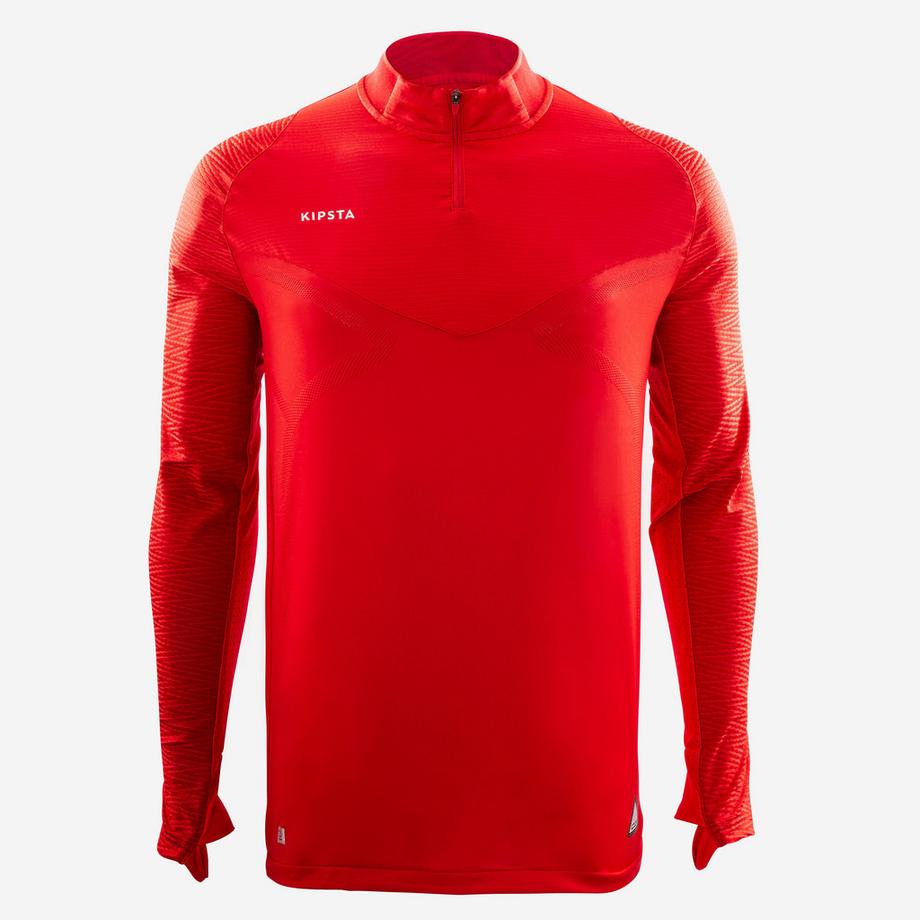 KIPSTA  Felpa da calcio con mezza zip CLR 