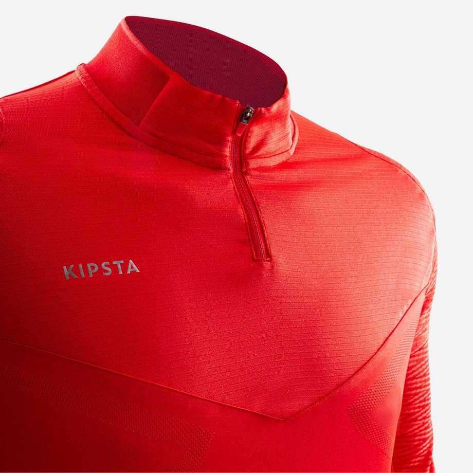 KIPSTA  Felpa da calcio con mezza zip CLR 