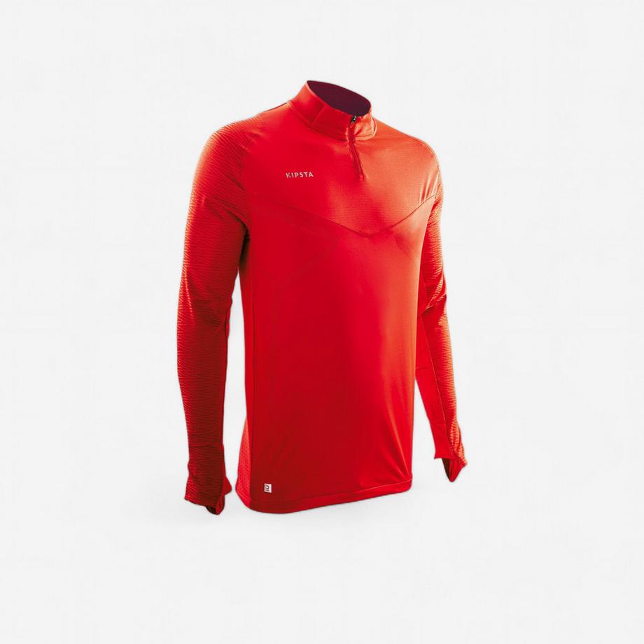 Felpa da calcio con mezza zip CLR