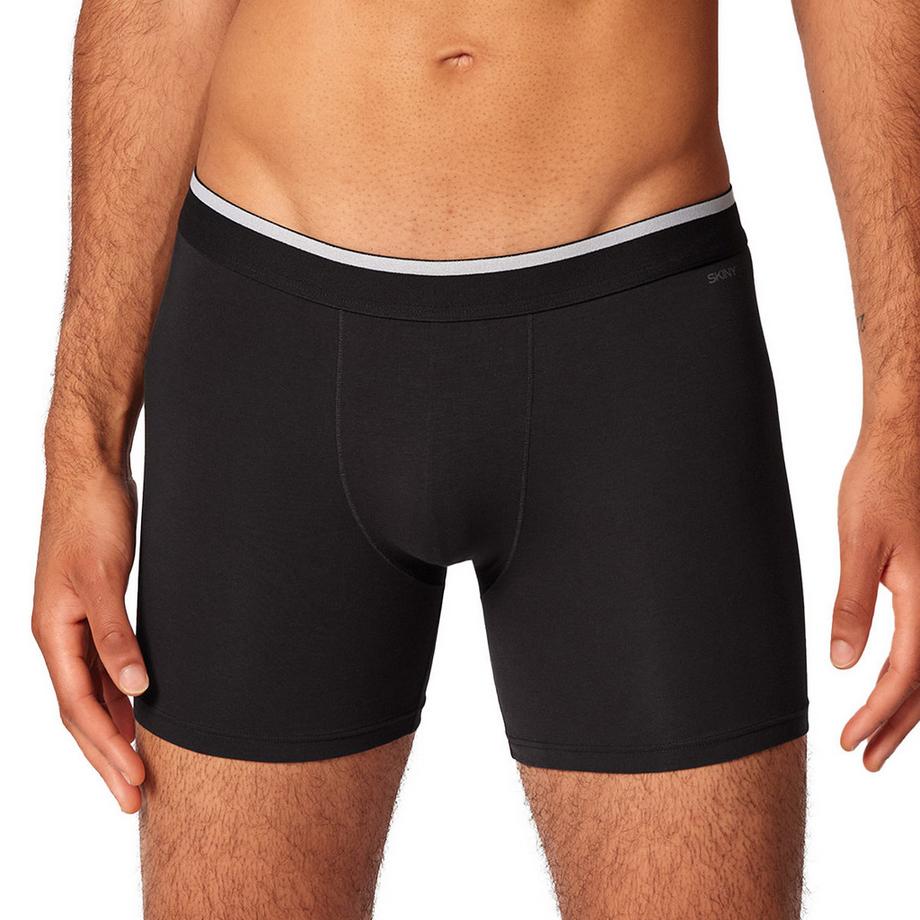 Skiny Lot de 4 Basic Boxers Longs  
