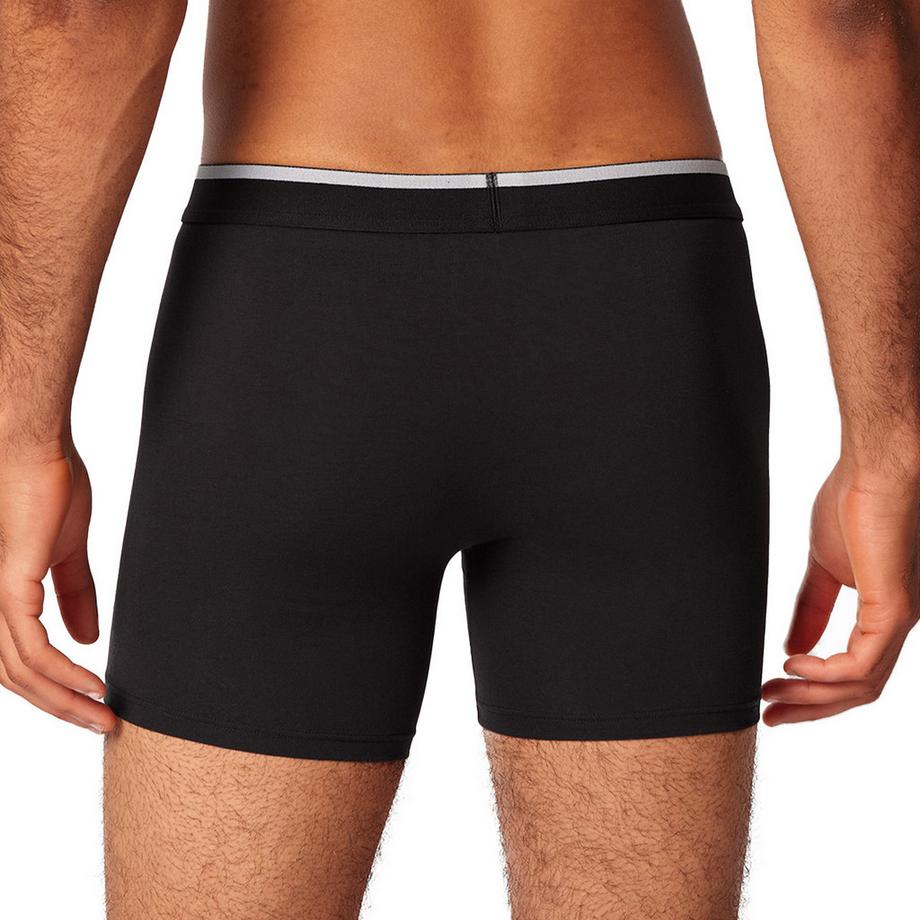 Skiny Lot de 4 Basic Boxers Longs  