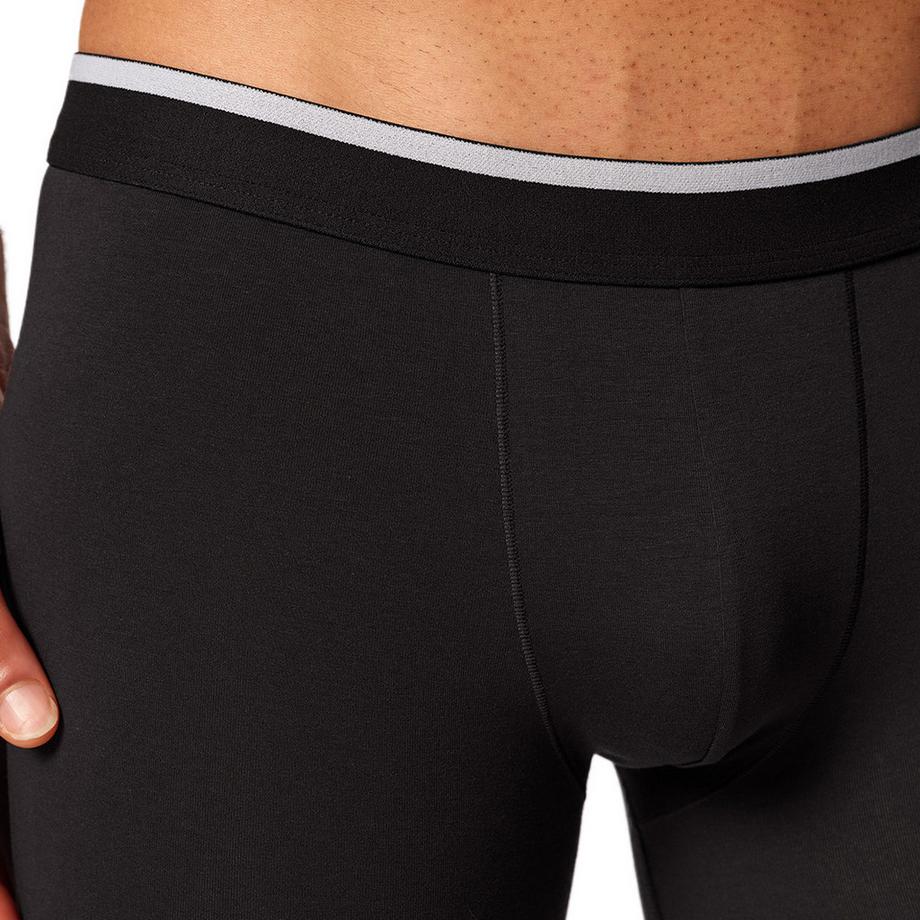 Skiny Lot de 4 Basic Boxers Longs  
