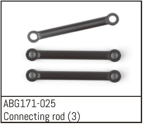Image of Abg171-025 Rc-modellbau Ersatzteil & Zubehör Verbindungsstange Unisex Schwarz