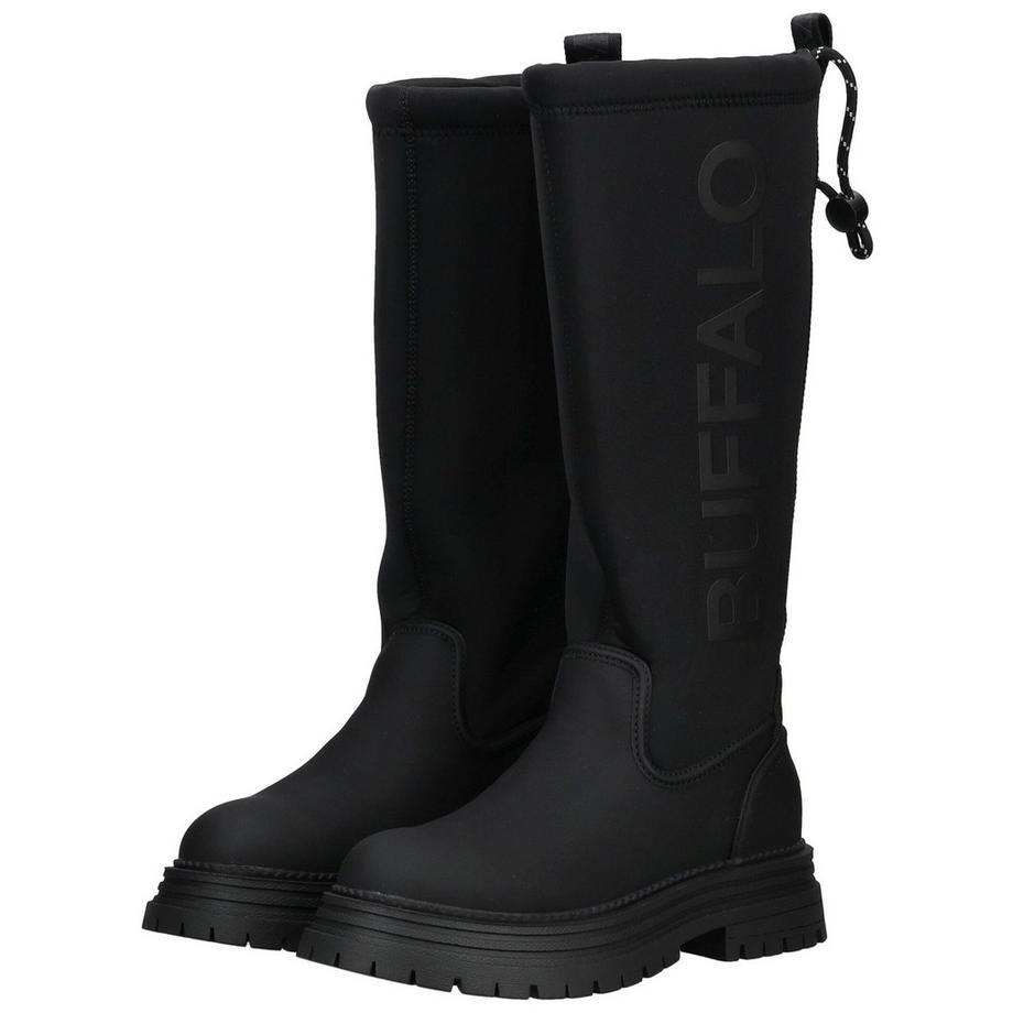 Buffalo Hohe Stiefel mit Logo  