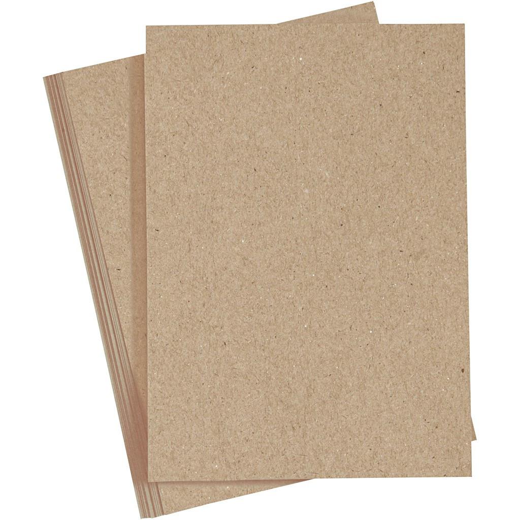 Image of 219016 Kunstdruckpapier Kunstpapier 10 Blätter Beige