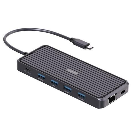 4smarts  540299 replicatore di porte e docking station per notebook USB 3.2 Gen 1 (3.1 Gen 1) Type-C Grigio 