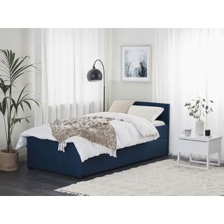 Beliani Bett mit Lattenrost aus Polyester Modern MARMANDE  