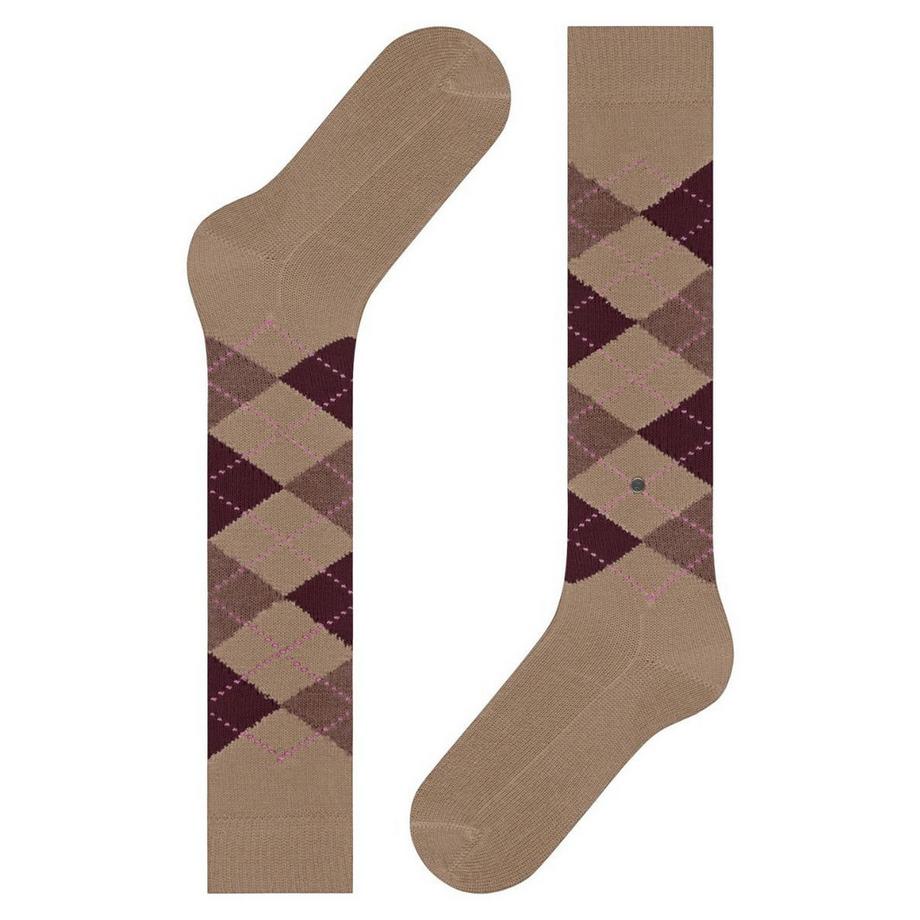 Burlington Whitby Argyle Calze al Ginocchio  