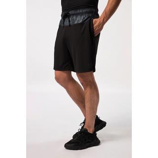 JP1880  Pantalon de sport FLEXNAMIC®, empiècements imprimés. Taille élastique et technologie QuickDry. 