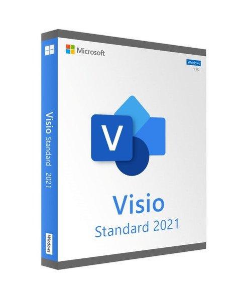 Microsoft  Visio 2021 Standard - Clé licence à télécharger - Livraison rapide 7/7j 