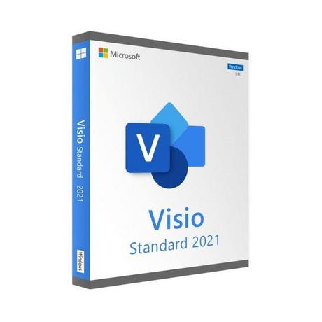 Microsoft  Visio 2021 Standard - Chiave di licenza da scaricare - Consegna veloce 7/7 
