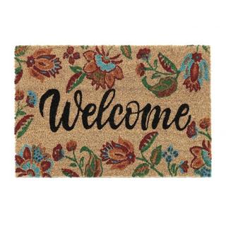 Northio Willkommen Kokosnuss Fußmatte  