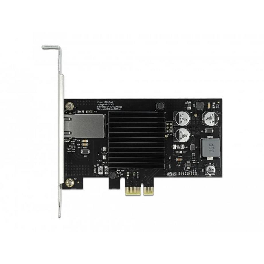 DeLock  SCHEDA PCI EXPRESS X1 PER 1 X RJ45 GIGABIT LAN POE+ 