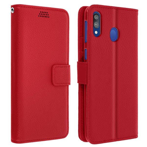 Image of Flip Bookcover Samsung Galaxy M20 Rot