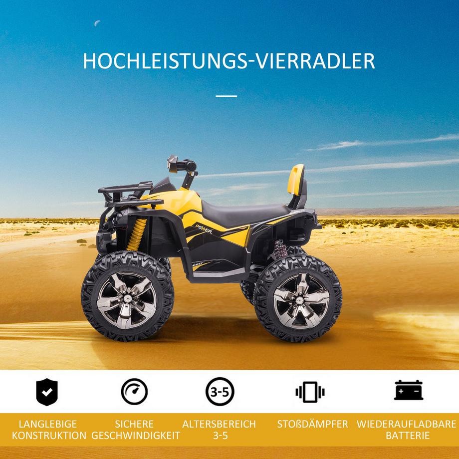 HOMCOM  Mini Elektro-Quad Kinder 
