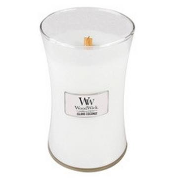 WoodWick - Island Coconut Vase (Juicy Coconut) - Scented Candle 85.0g