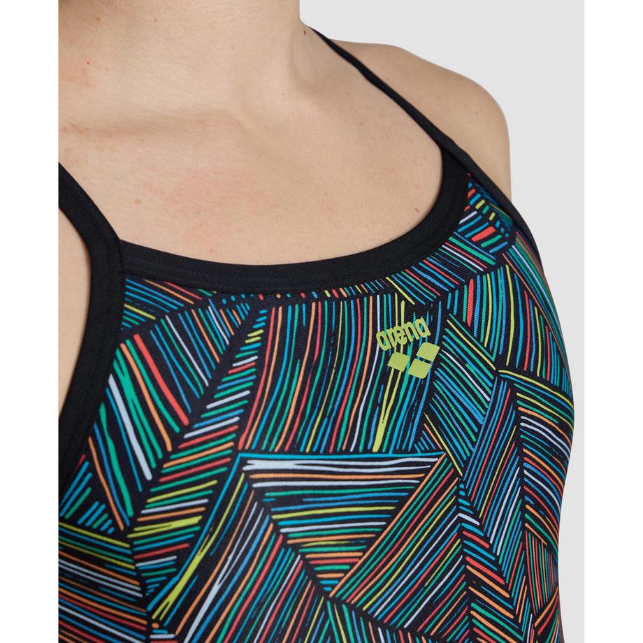 arena Overview Printed Einteiler Badeanzug  
