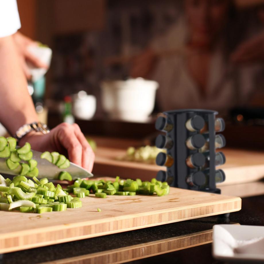 Northix Carosello delle spezie con 16 barattoli  