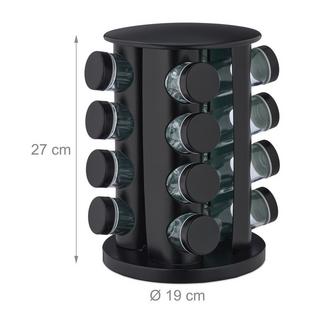 Northix Carosello delle spezie con 16 barattoli  