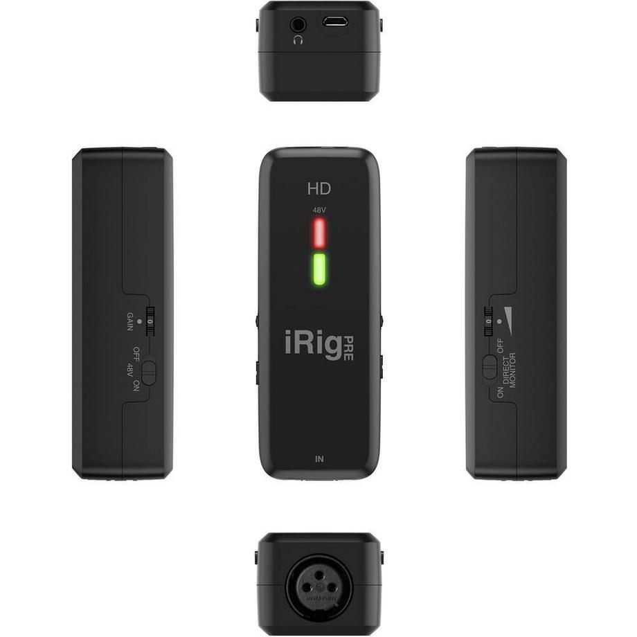 IK Multimedia  Irig Pre HD Mikrofon Vorverstärker 
