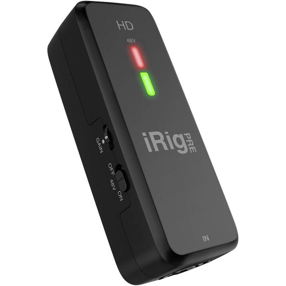 IK Multimedia  Irig Pre HD Mikrofon Vorverstärker 