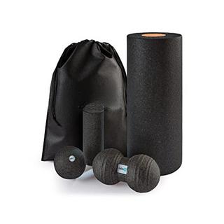 Alopini  Kit de démarrage pour fascia | Ensemble de 5 pièces pour accessoires de massage et d'entraînement physique pour les maux de dos | Matériau confortable et recyclable 