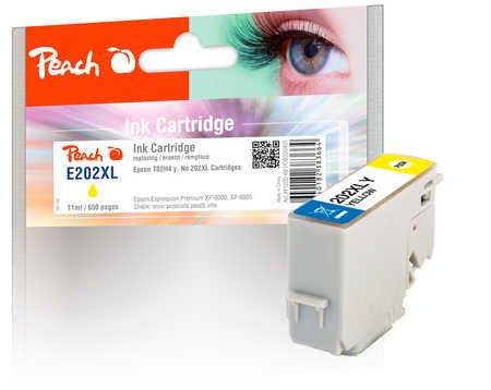 Peach  Tinte Epson T02H4, No 202XL 11 ml, yellow 