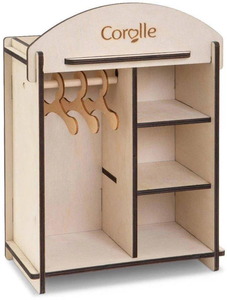 Corolle  Holz Kleiderschrank Baby Puppe 3036 cm 