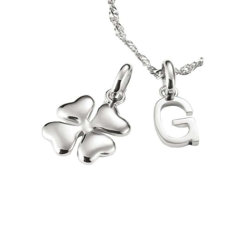 Thomas Sabo  Charm-Anhänger Glücksklee Mit Steinen 